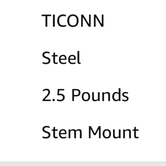 NWT TICONN Office Chair Caster Wheels Set of 5 - Picture 15 of 16